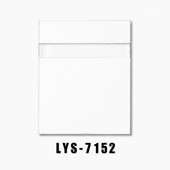 Clear White Reverse Engraving Acrylic for Displays