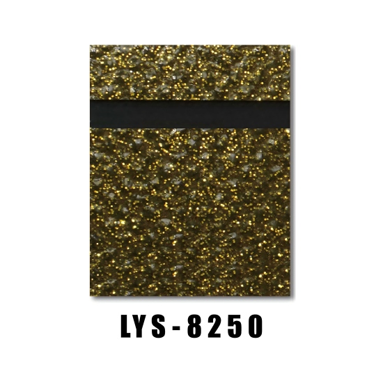 Gold Glitter Engraving Laminate