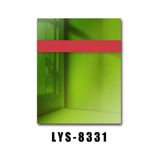 High Gloss Mirror Surface Two Tone Plastic Sheet for Engraving