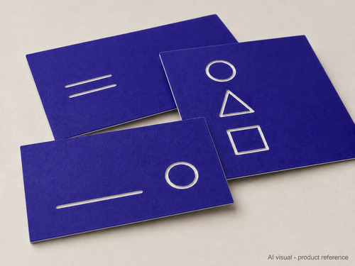 LYS-7099 non-glare blue violet white engraving plastic sheet close-up
