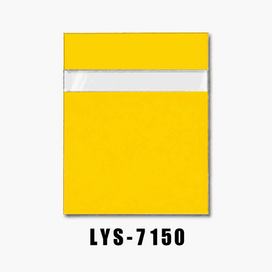 Yellow Second-Surface Acrylic for Menu Displays